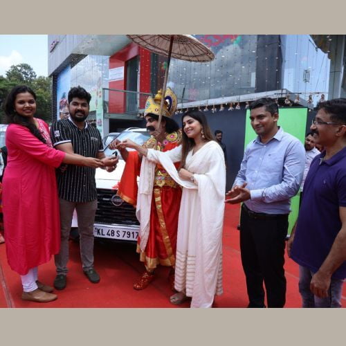 Nissan Magnite Customer Delivery at Pinnacle Nissan Thrissur