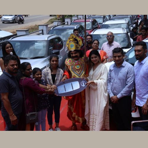 Nissan Magnite Mahabali at Home Event delivery